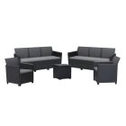 Claire IV 8 személyes kerti bútor garnitúra vigo tárolós asztallal