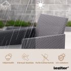 Claire V 4 személyes kerti bútor garnitúra vigo tárolós asztallal