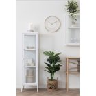 Asztali tükör, travertin, natúr ø18x18 cm