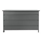 Cassis alumínium kerti láda, szürke 650 L