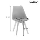 Silla étkezőszék 2 db fekete színben