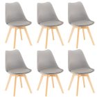 Silla étkezőszék 6 db szürke színben