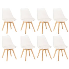 Silla étkezőszék 8 db fehér színben