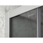 Evora White 90 hátfalas zuhanykabin zuhanytálcával