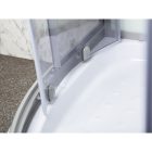 Evora White 90 hátfalas zuhanykabin zuhanytálcával