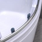 Karolino 90x90 cm Black mélytálcás zuhanykabin