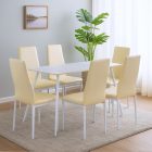 Jenna 6+1 étkező garnitúra bézs