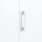 Miami gardróbszekrény 80x205 cm fehér-sonoma tölgy
