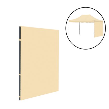 Kerti pavilon oldalfal ponyva 3x4 m