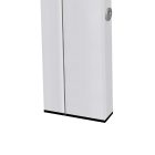 Ezra 120 cm szögletes üveg étkezőasztal