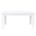 Yorki Standard étkezőasztal 160x90 cm fehér