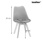 Amina 4+1 étkező garnitúra fekete-fehér