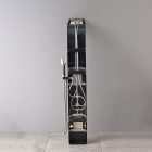 Alegro Black hidromasszázs zuhanypanel, rozsdamentes acél