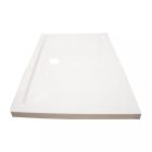 Modena Slim aszimmetrikus szögletes akril zuhanytálca, 80x120 cm