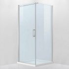 Simple nyílóajtós szögletes zuhanykabin zuhanytálca nélkül