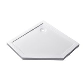   Modena Slim ötszögletű alacsony akril zuhanytálca 100x100 cm